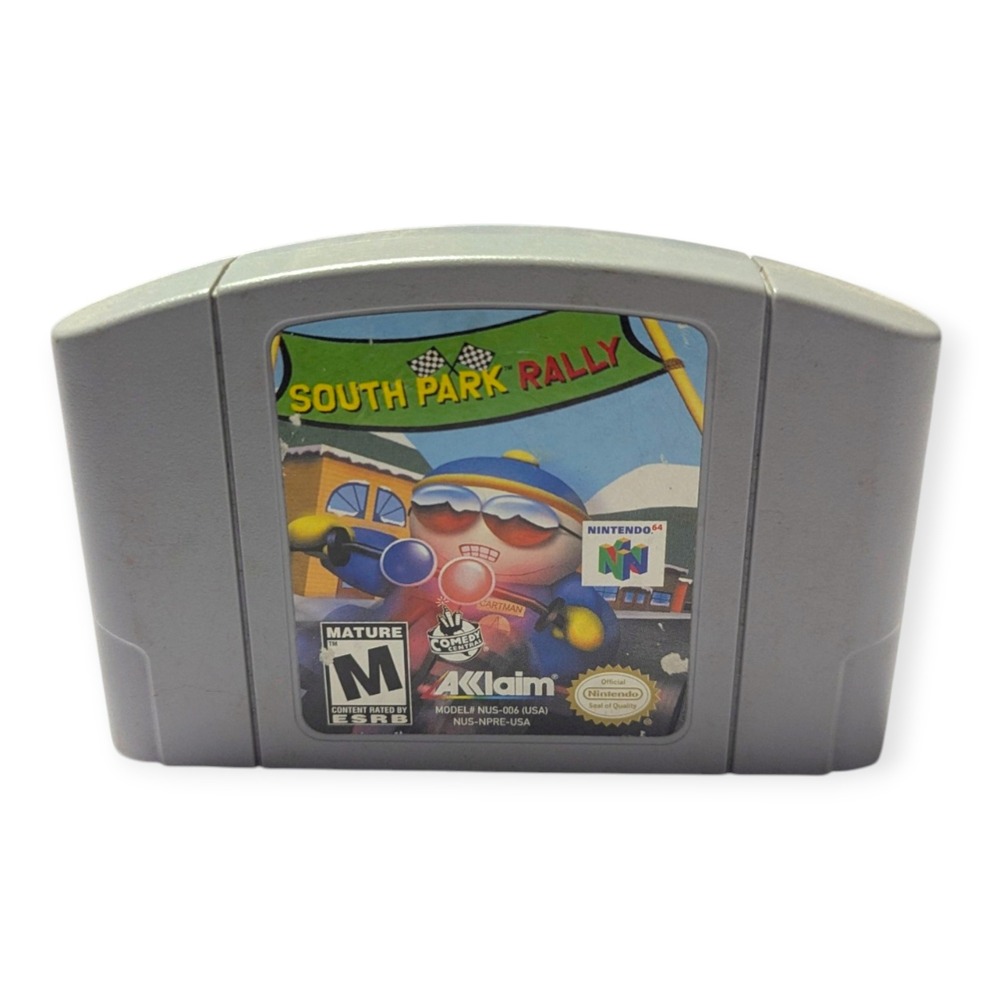 South Park Rally Nintendo 64 N64 Video Game Cartridge Acclaim Racing 2000